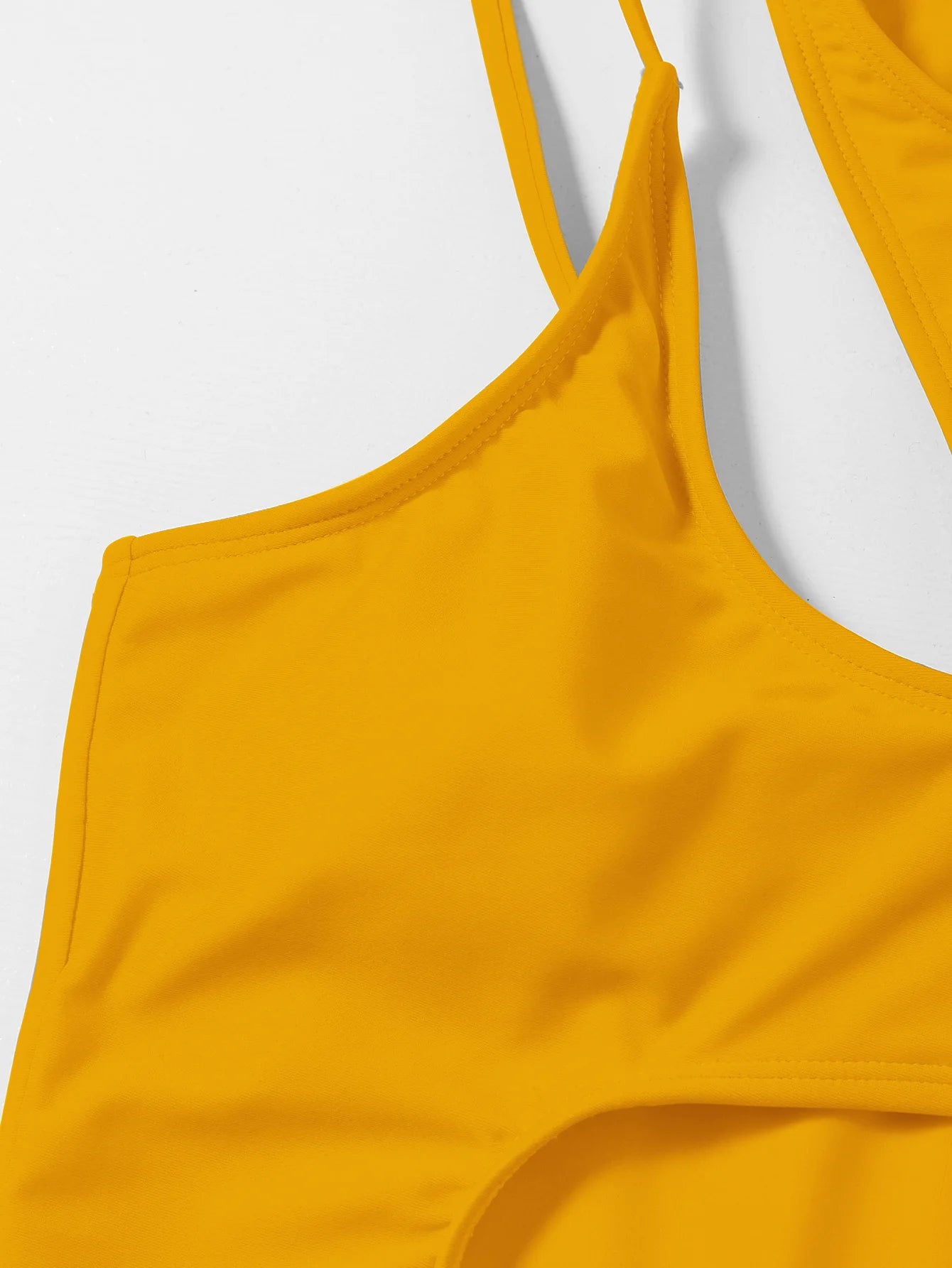 Sexy Neon Orange/Black Swimsuit