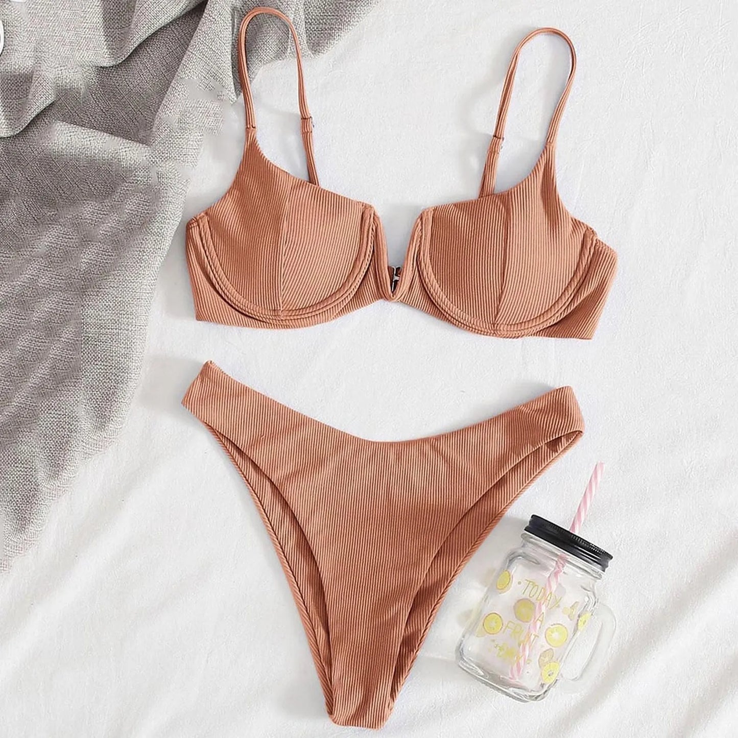 Solid Bikini