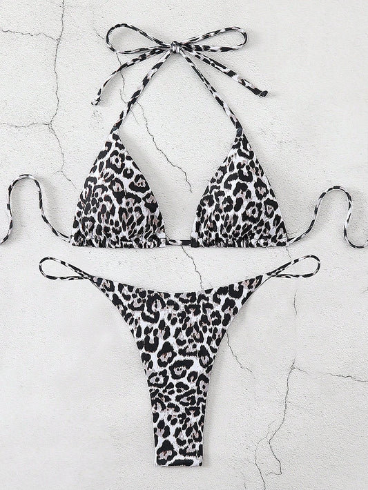 Sexy Leopard Print Bikini