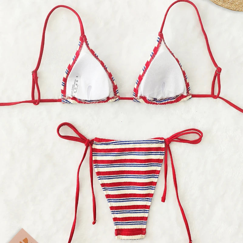 Striped Bikini