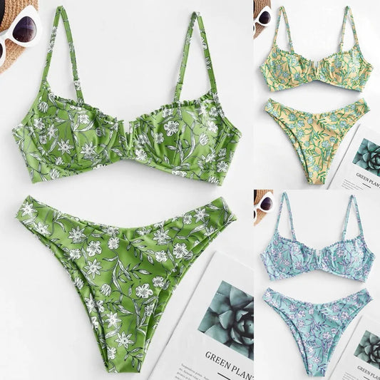 Floral Printed Bikini