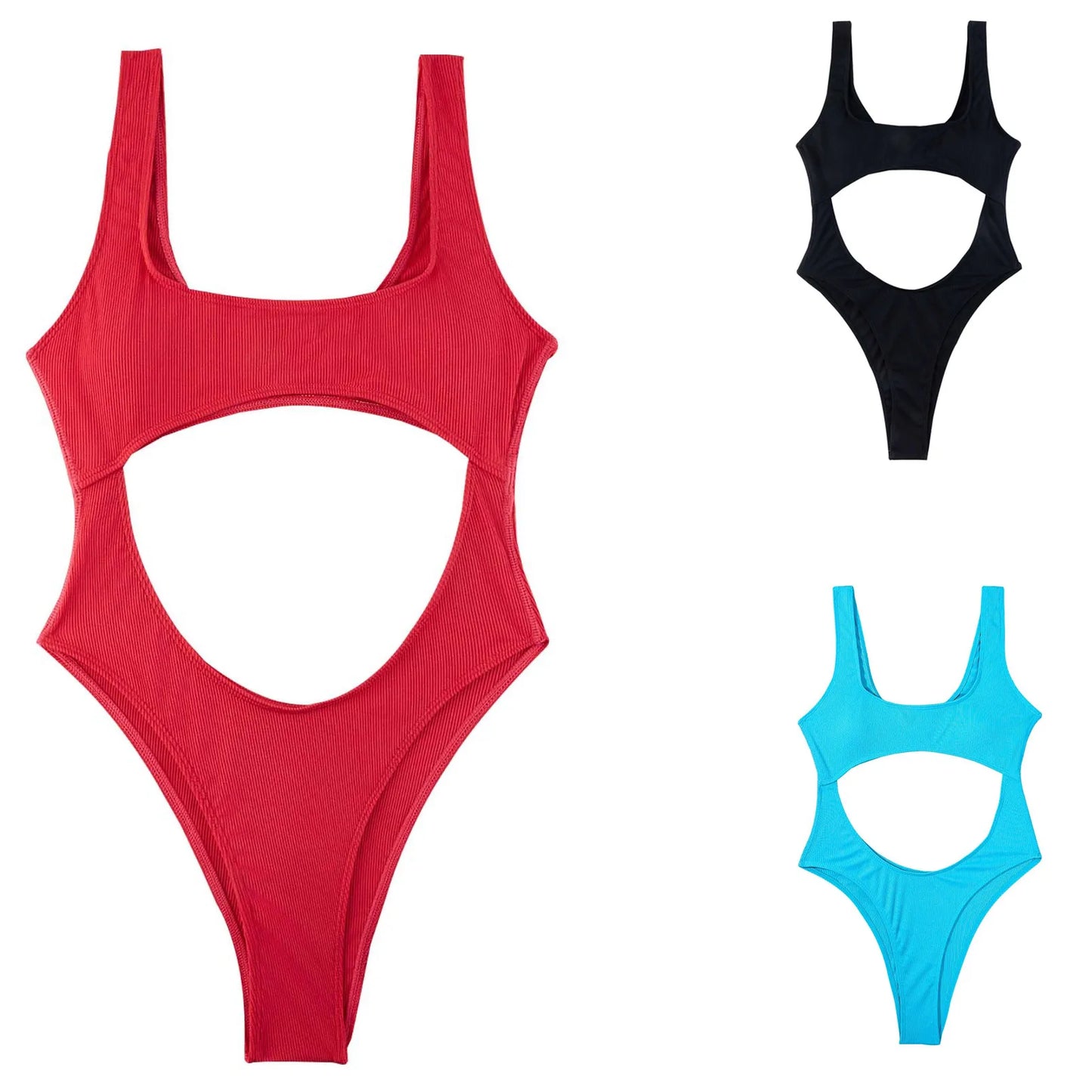 Sexy Hollow One Piece Swimsuit