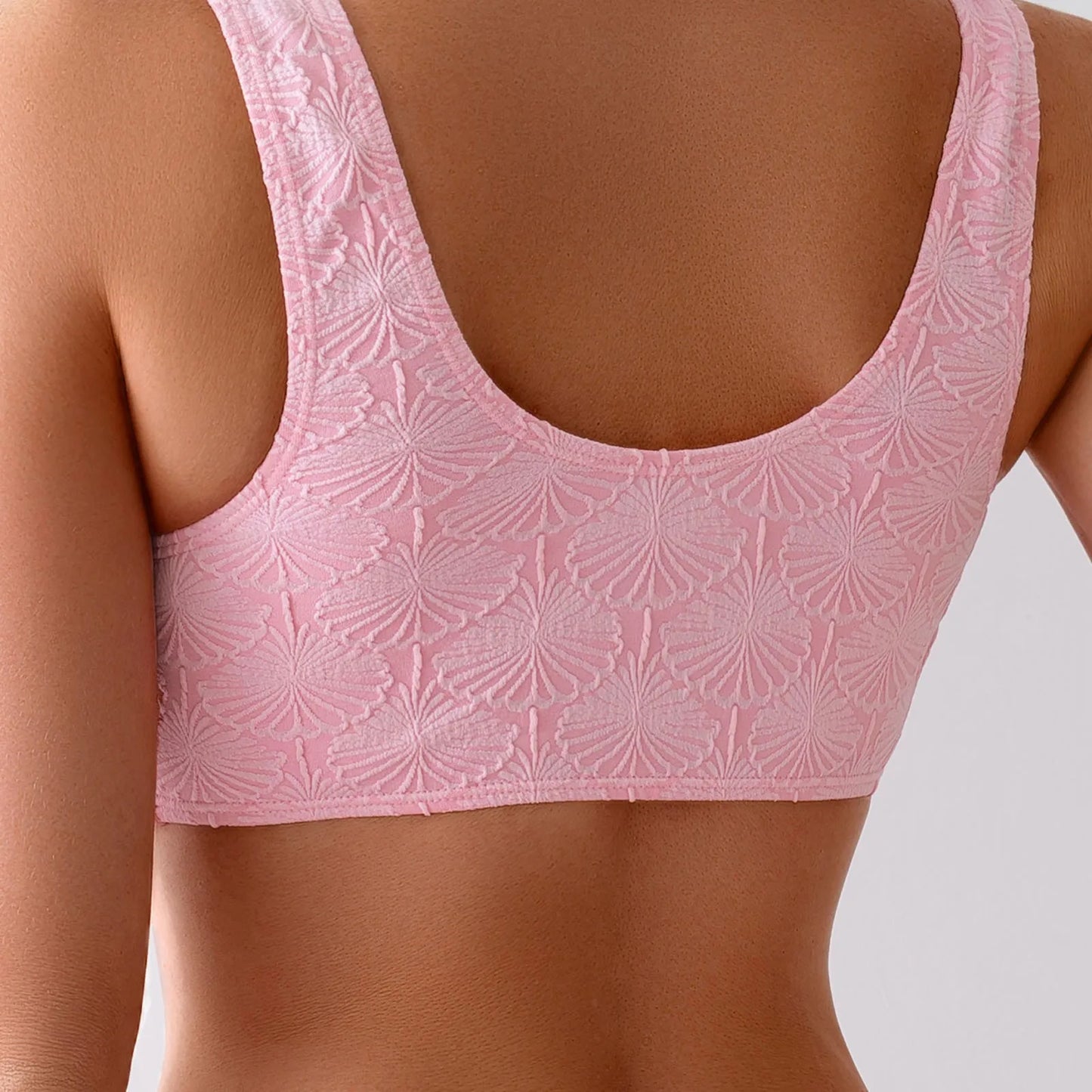 Solid Sporty Push Up Bikini