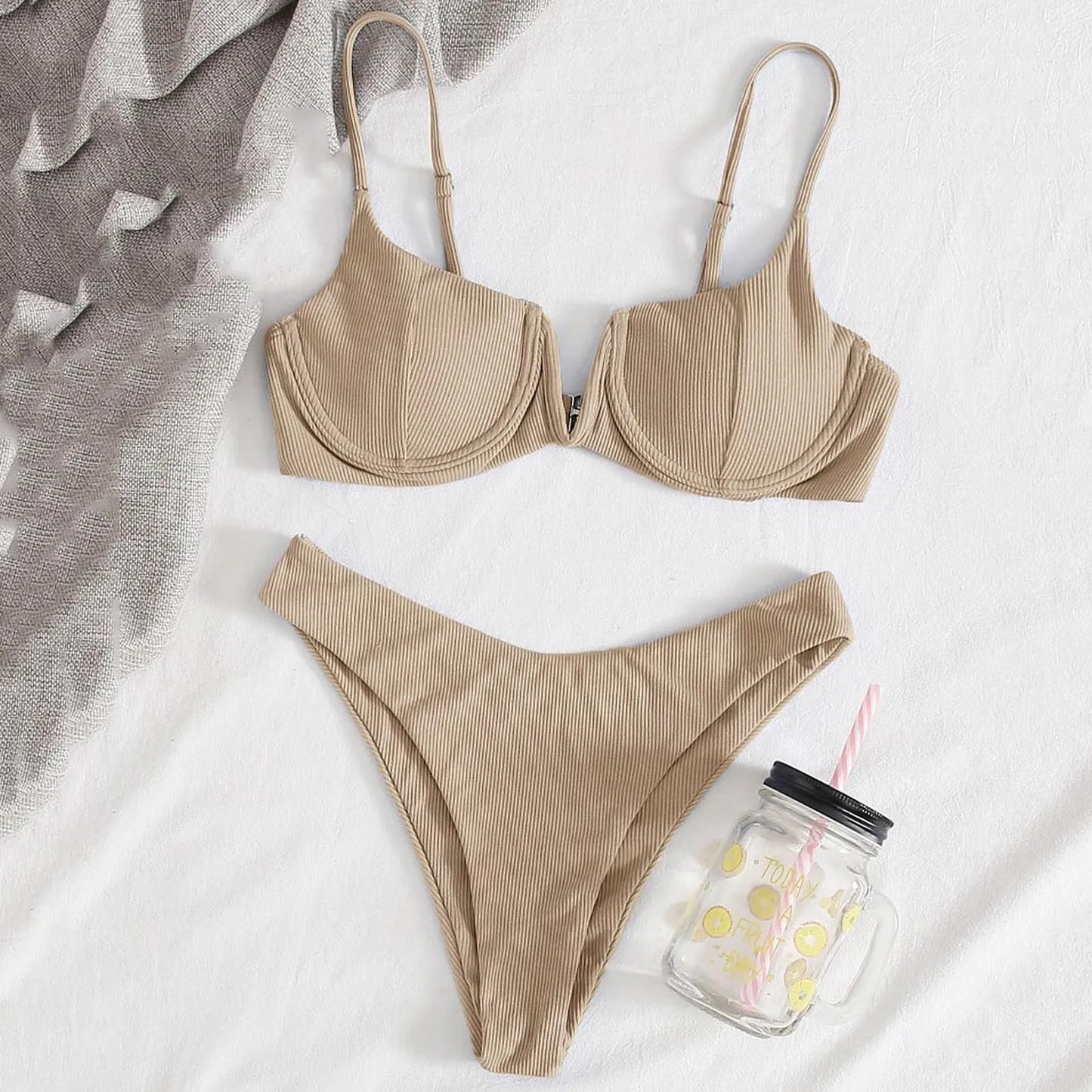 Solid Bikini