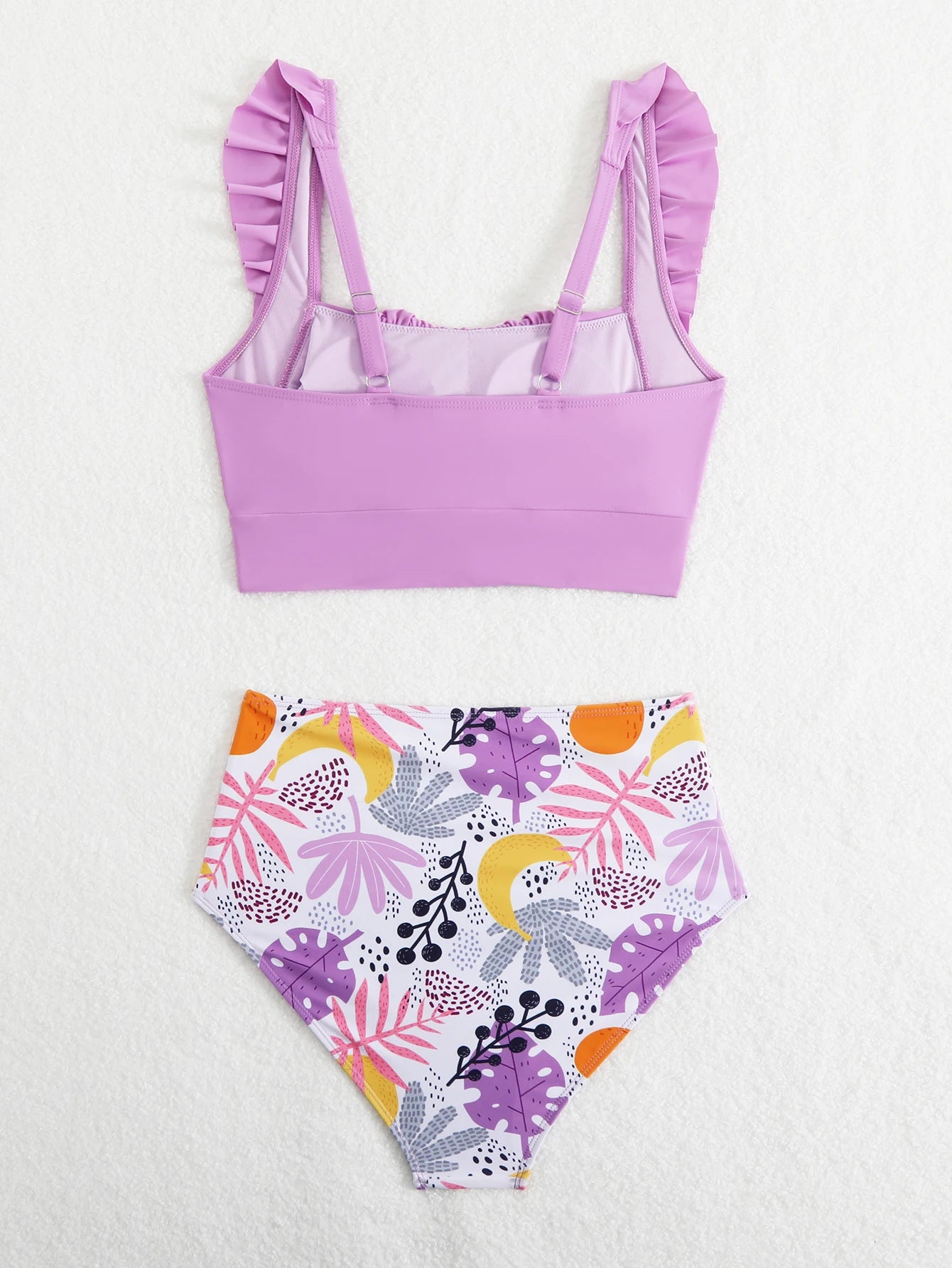 Lotus Leaf Split Bikini