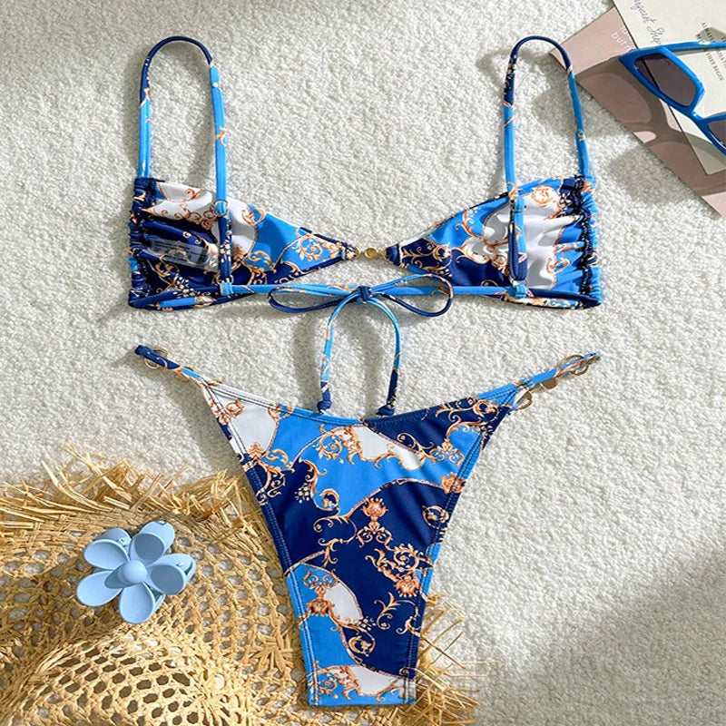 Sexy Blue Bikini