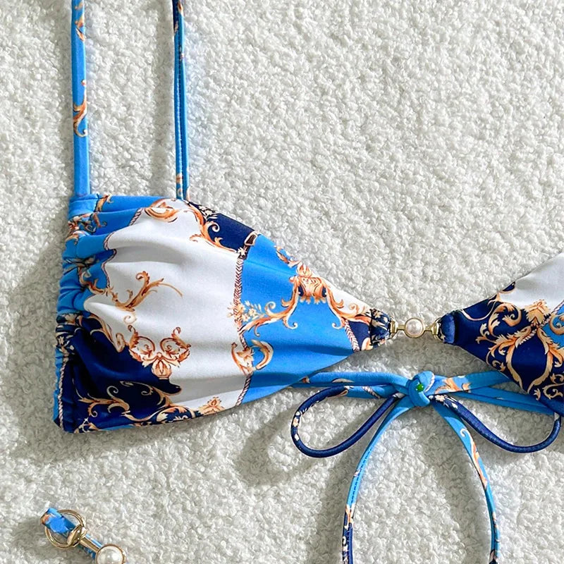 Sexy Blue Bikini
