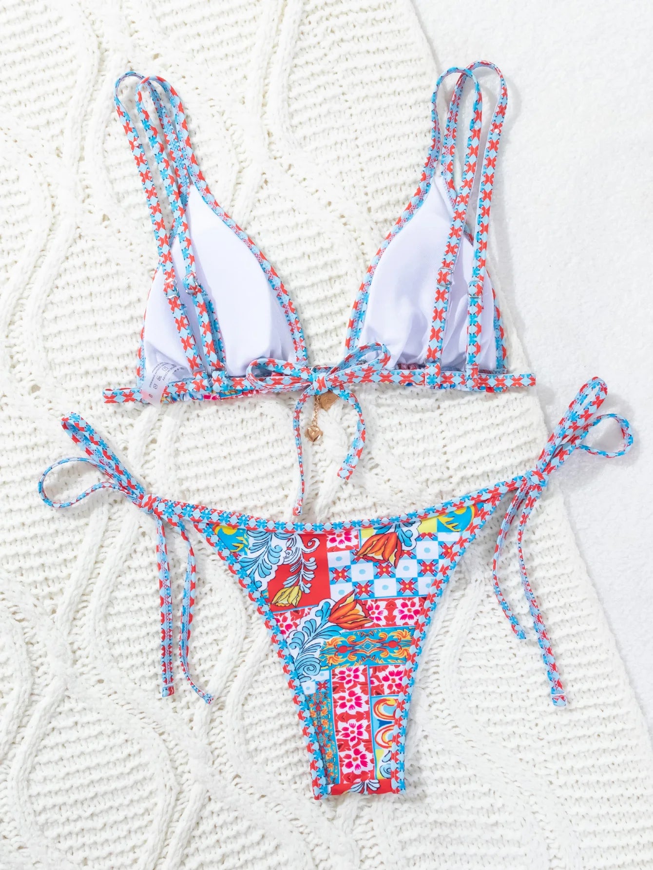 Colorful Printed Bikini