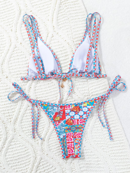 Colorful Printed Bikini