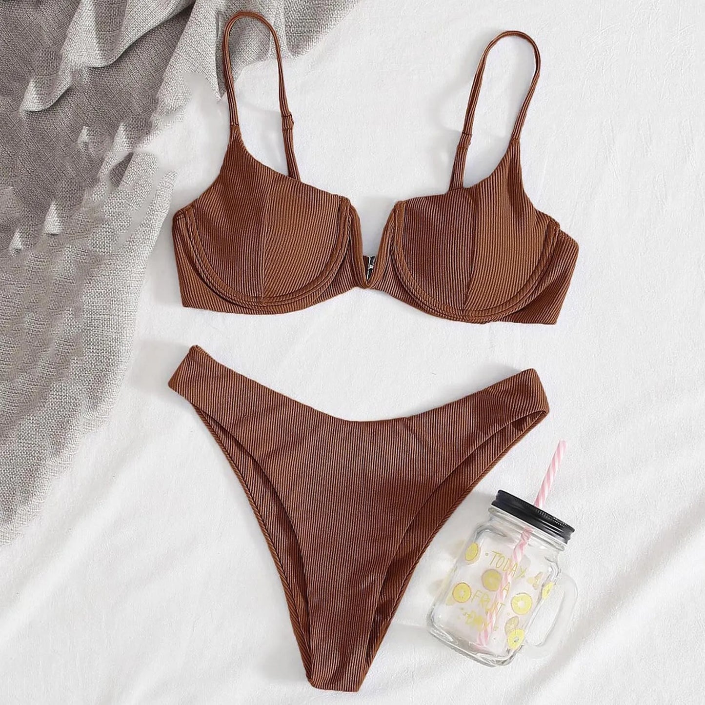 Solid Bikini