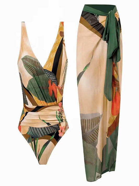 Print Swimsuit One Piece