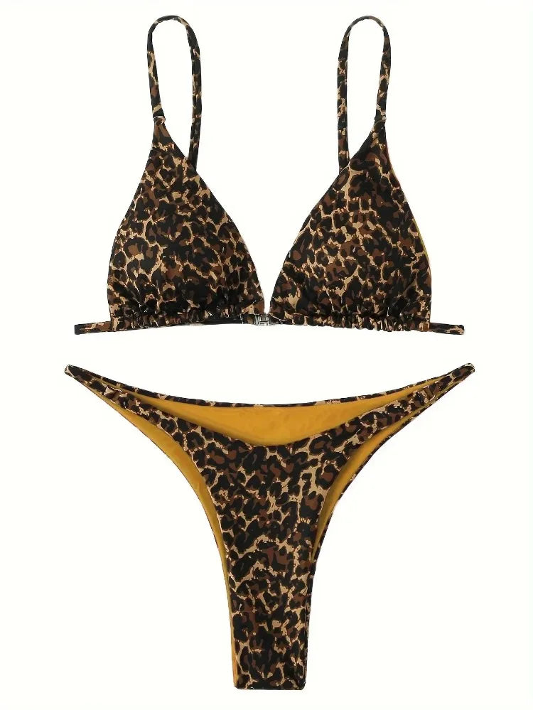 Leopard Print Bikini