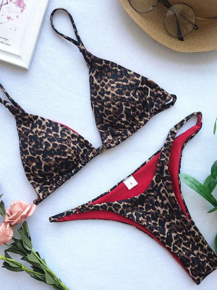 Leopard Print Bikini