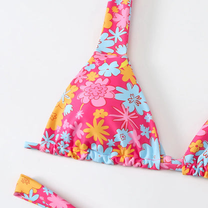 Flower Print Bikini