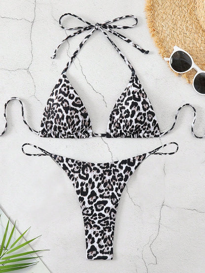 Sexy Leopard Print Bikini