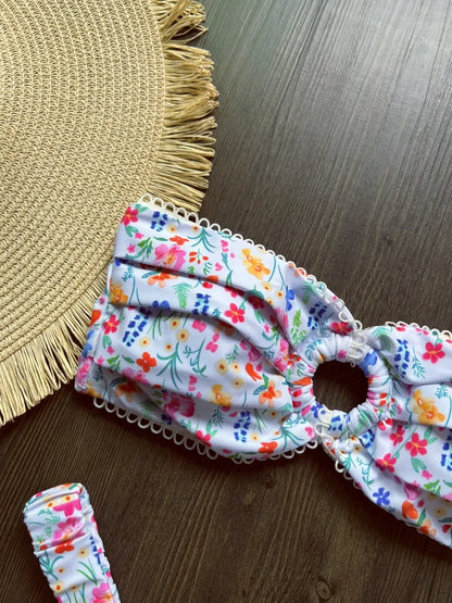 Flower Print Bikini