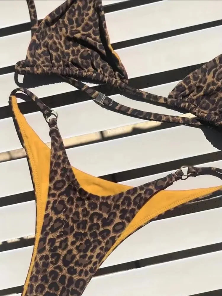 Leopard Print Bikini