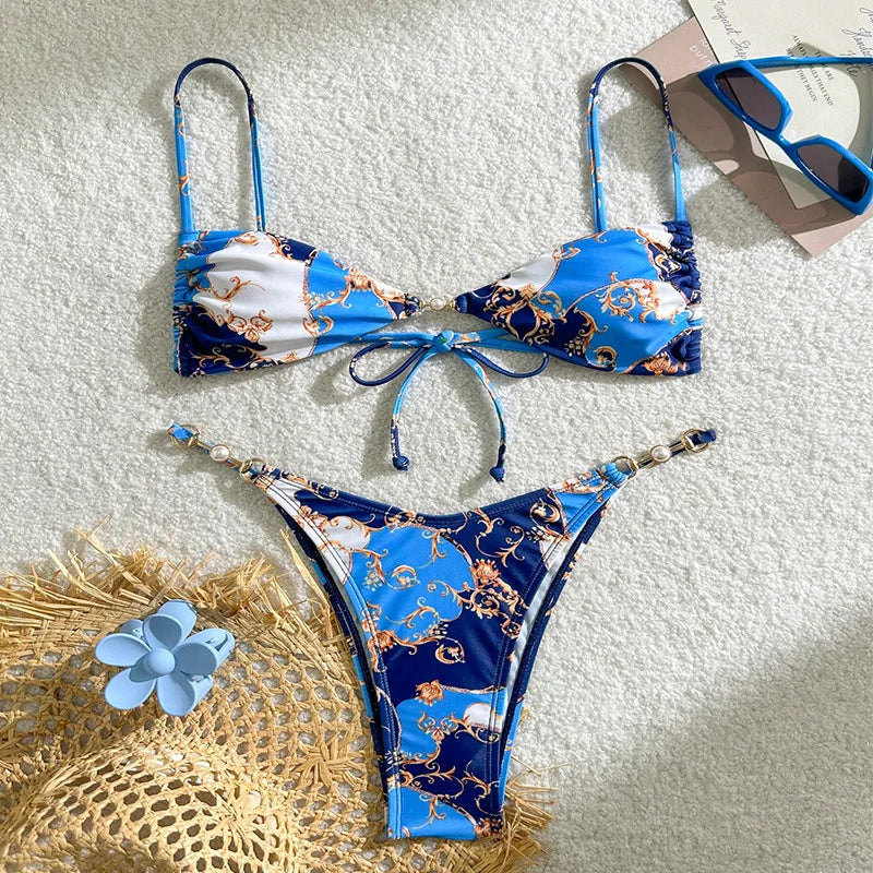 Sexy Blue Bikini