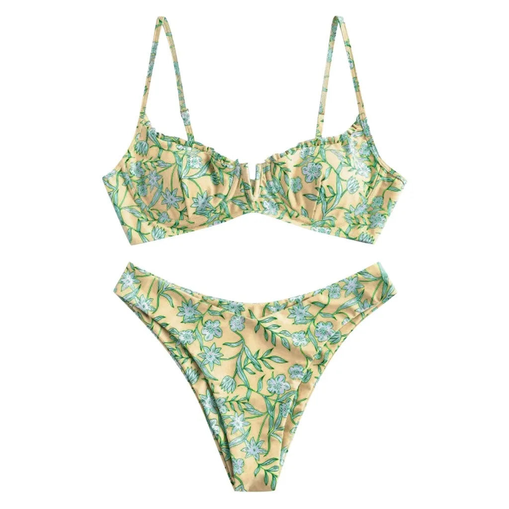 Floral Printed Bikini