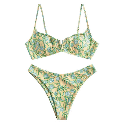 Floral Printed Bikini