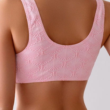 Solid Sporty Push Up Bikini