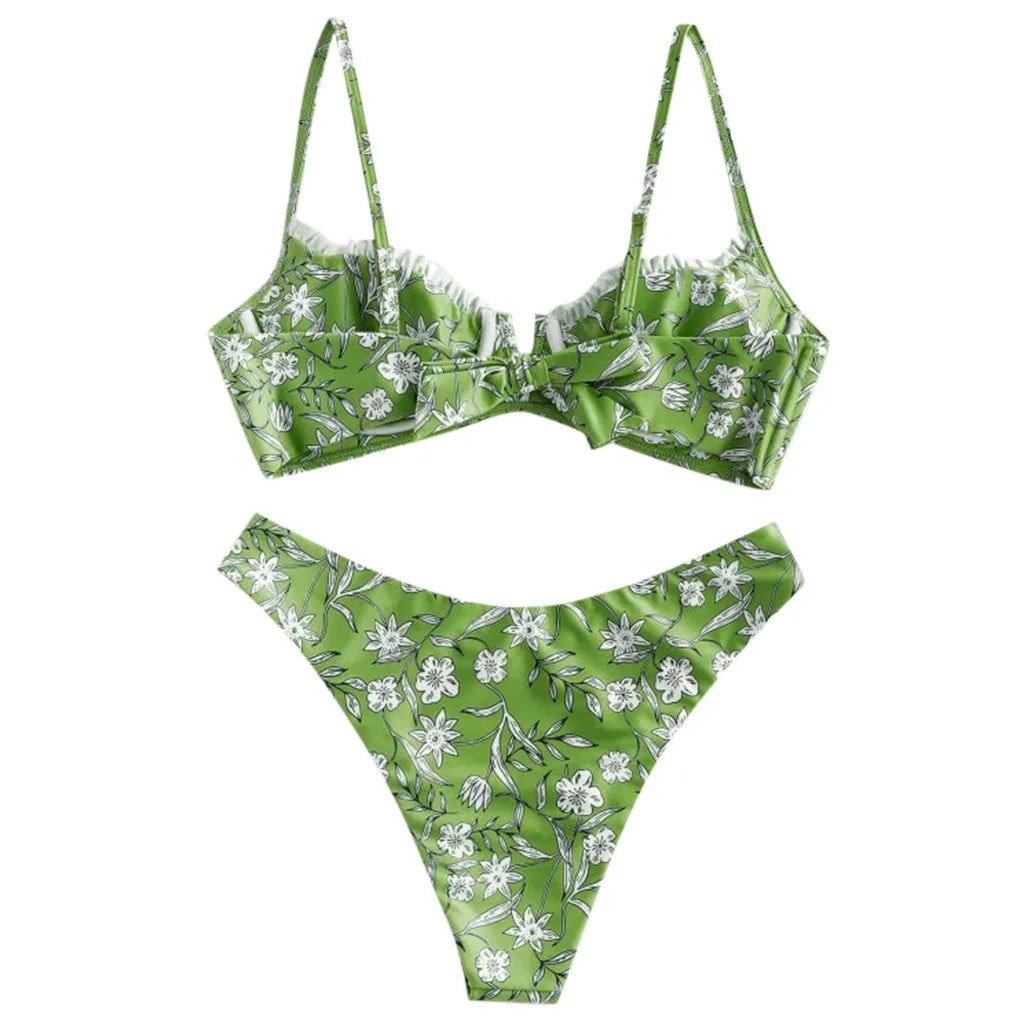 Floral Printed Bikini