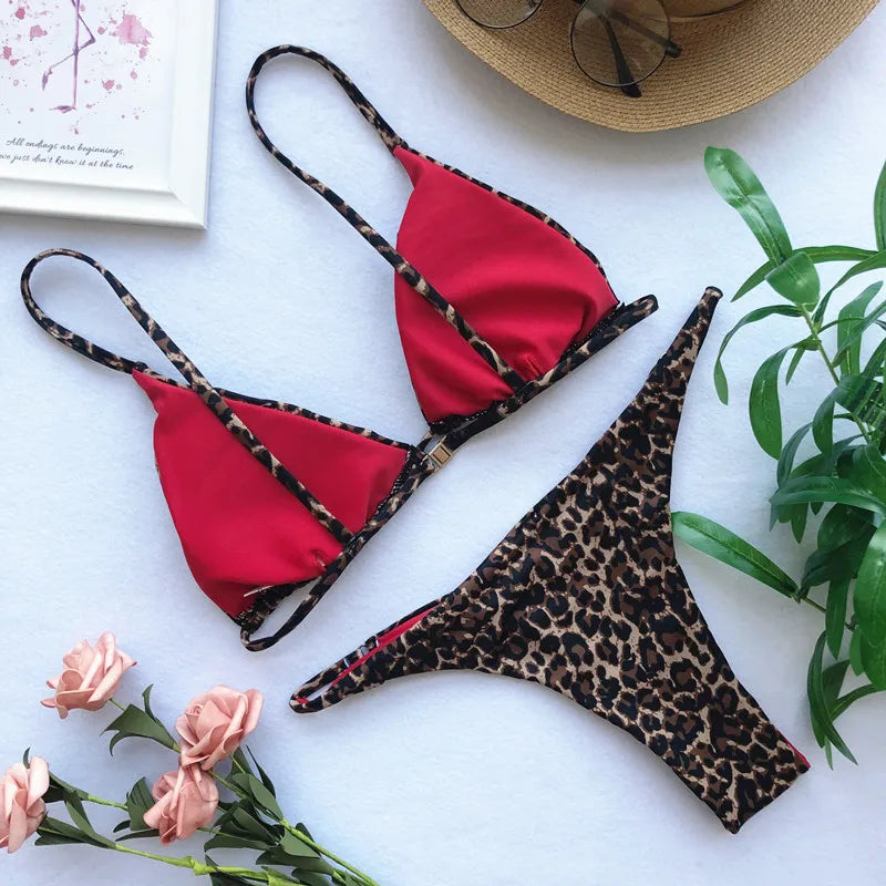 Leopard Print Bikini