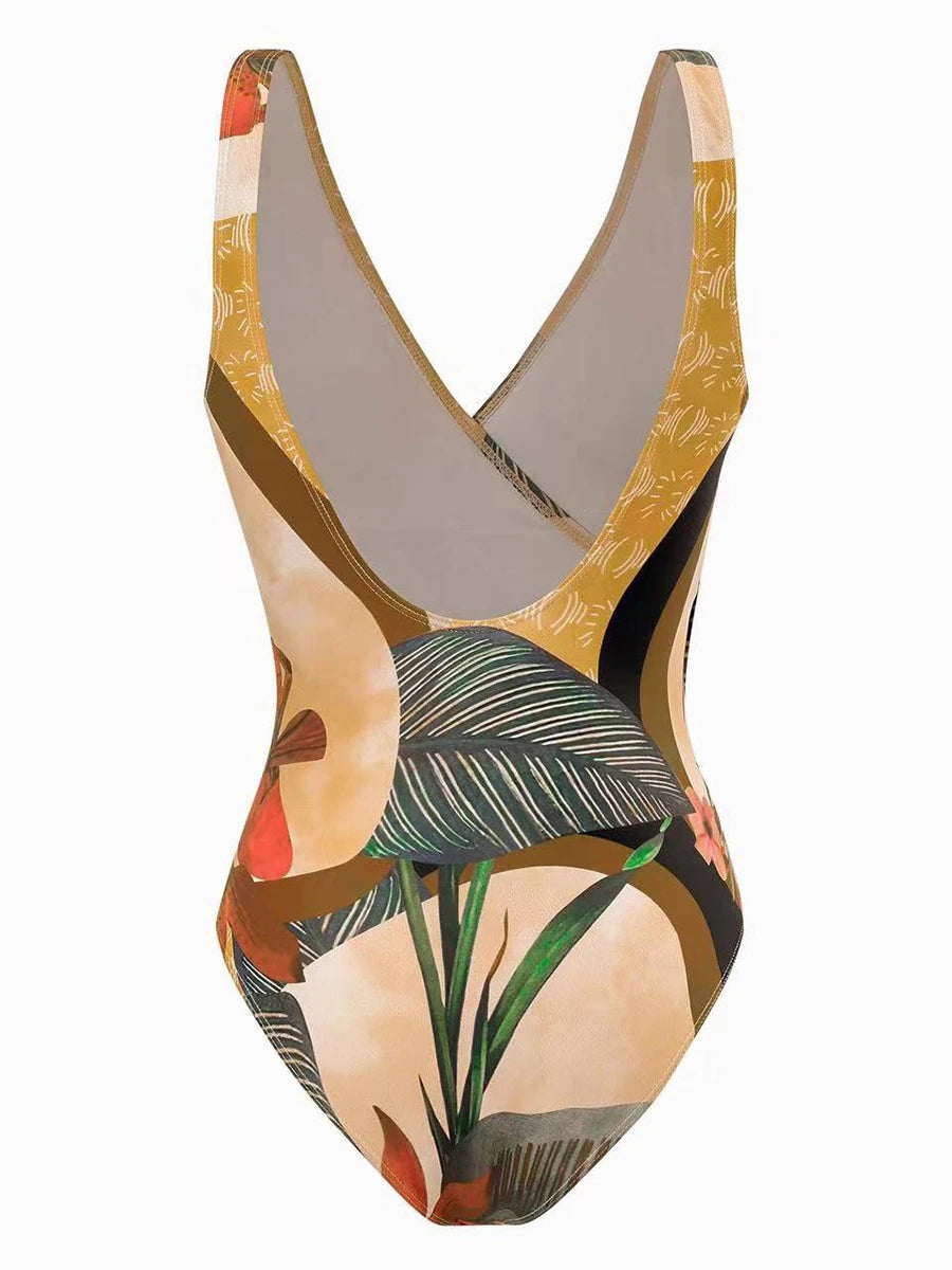 Print Swimsuit One Piece